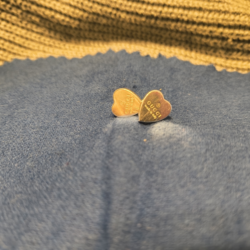 Gucci Heart Stud Earrings